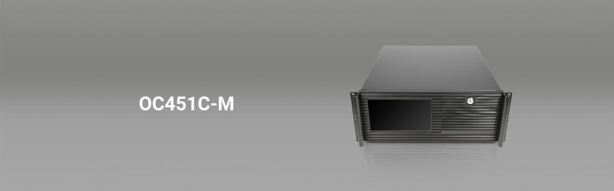 Chassis With Screen 4U Rackmount Chassis | With Touch Screen | OC451C-M - OneChassis