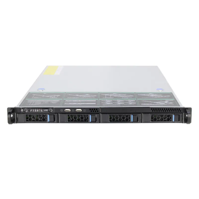 1U Hot-swap chassis, OCS1560-H4-T, onechassis