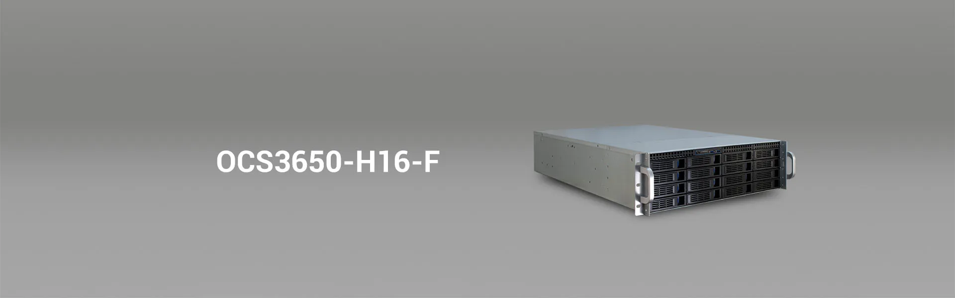 3U hot-swappable, server case, OCS3650-H16-F, onechassis.com