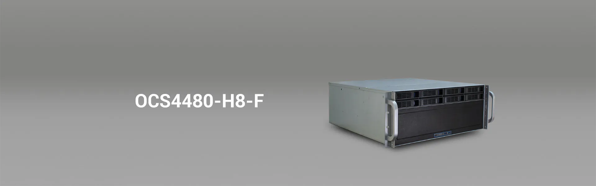 4U hot-swappable, server case, OCS4480-H8-F, onechassis.com