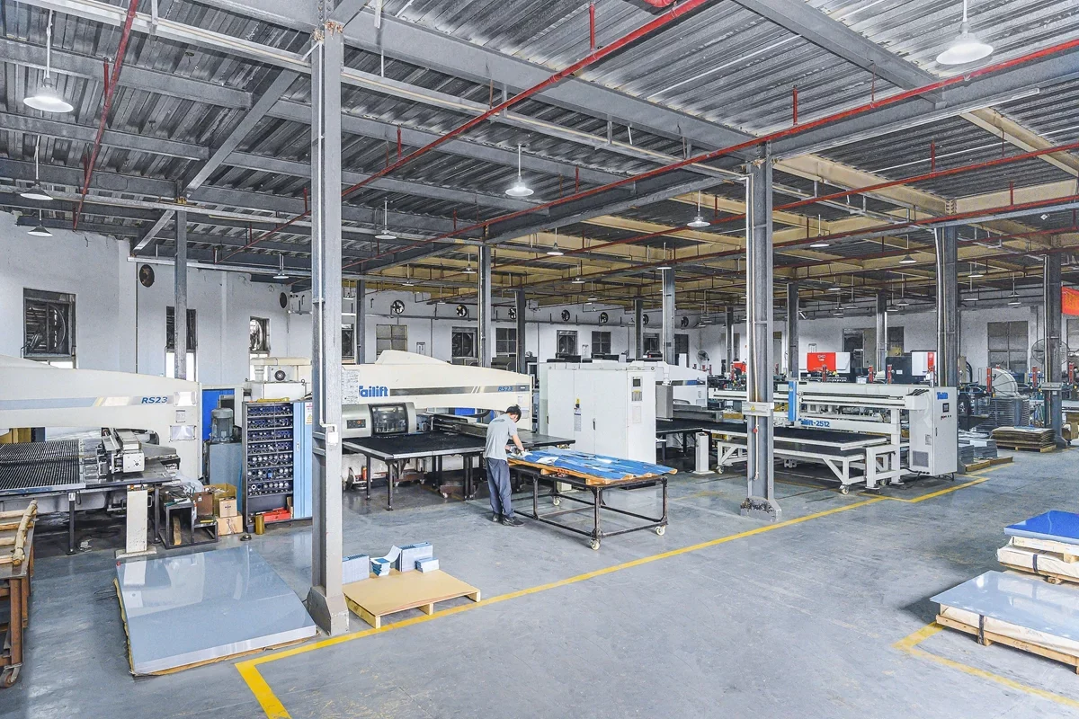 Factory visit - CNC punching machine